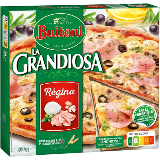 [7613037050943] BUITONI Pizza Regina La Grandiosa 570 g