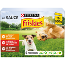 PURINA FRISKIES com Carnes e Legumes em Molho 12 x 100 g
