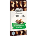 NESTLE Dark Chocolate Bar Les Recettes de l'Atelier Roasted Whole Almonds 170 g