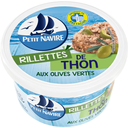 PETIT NAVIRE Rillettes de atum com azeitonas verdes 125 g