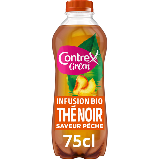 [7613038115559] CONTREX Água aromatizada chá preto pêssego Bio GREEN 75 cl