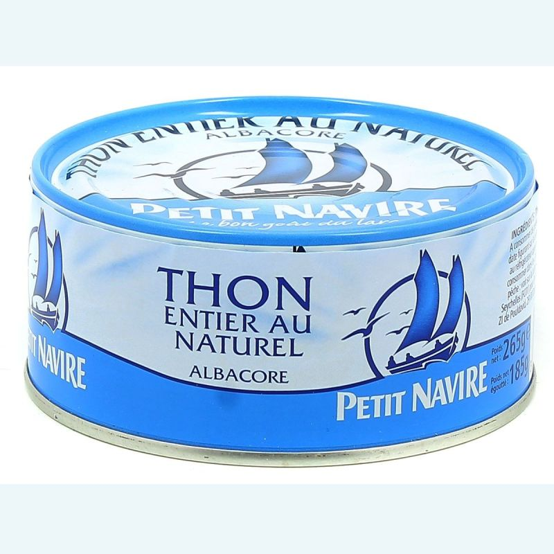 P'TIT NAVIRE Atún al Natural Escurrido 185 g