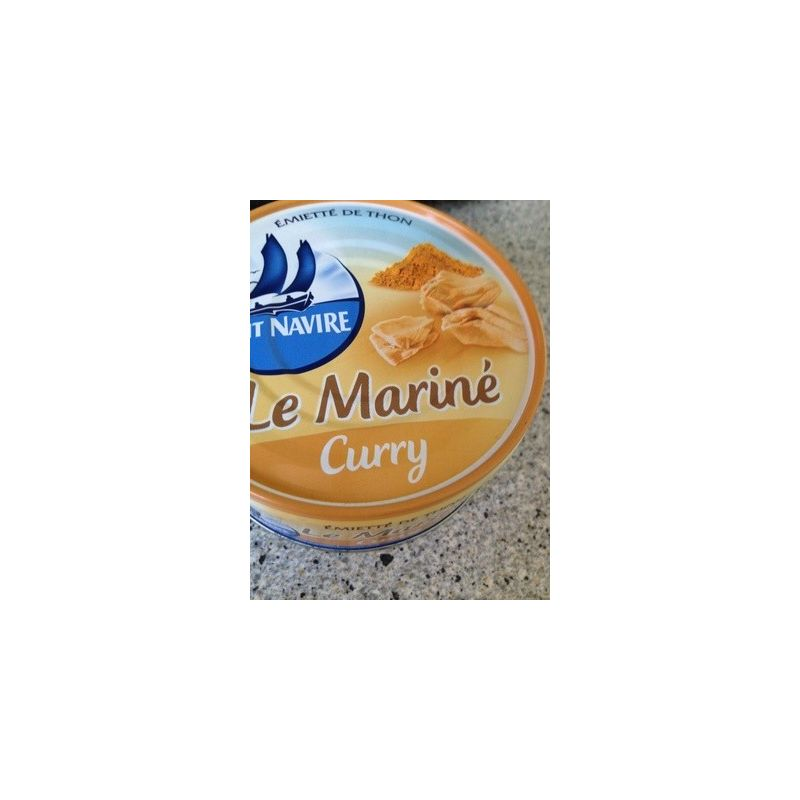 P'TIT NAVIRE Thon mariné au Curry 110 g