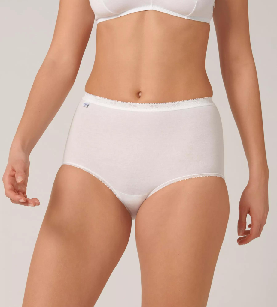 SLOGGI Braguita mujer blanco lote de 2 braguitas
