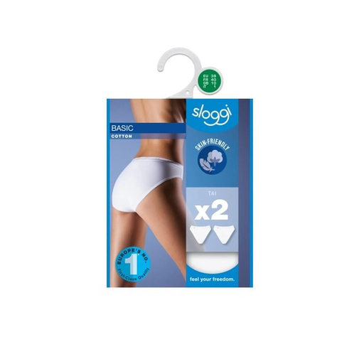 [7613124280314] SLOGGI Braguita mujer blanco 44 el lote de 2