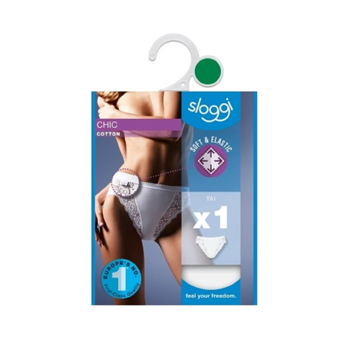 [7613124283421] SLOGGI Braguita tai mujer blanco T38