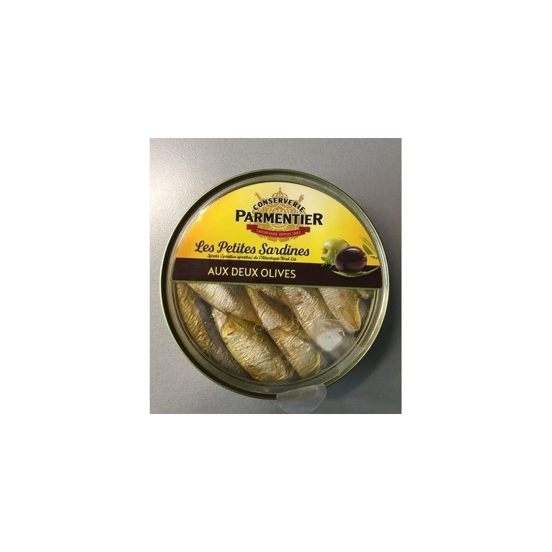 PARMENTIER Petites Sardines à l'Huile d'Olive 150 g