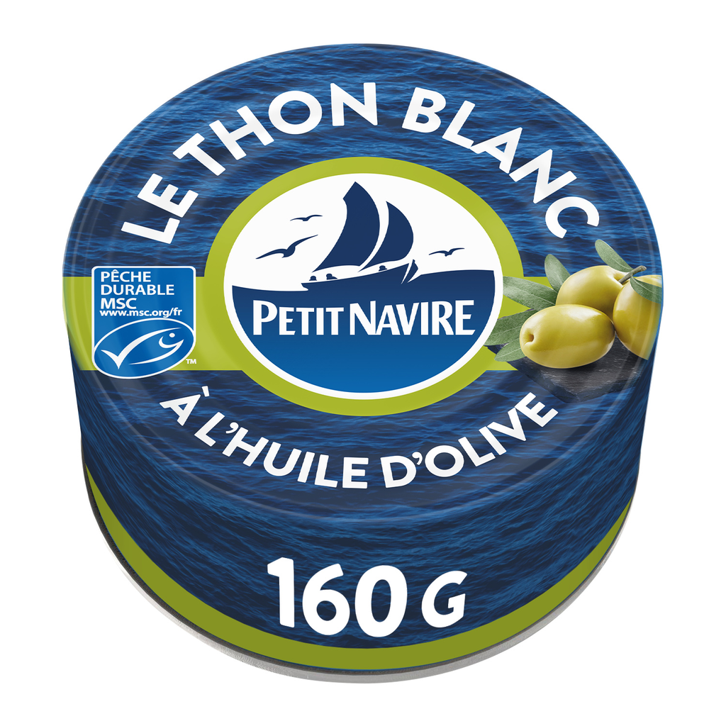 PETIT NAVIRE Atum Branco Inteiro em Azeite Virgem Extra 104 g