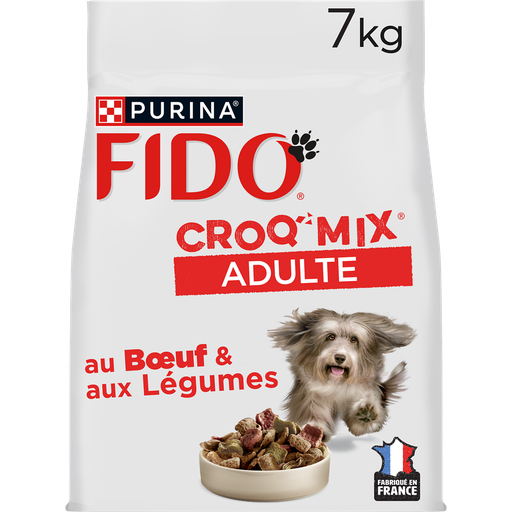 [7613287003829] FIDO Purina Croquetas para perro buey cereales verduras Croq Mix 7 kg