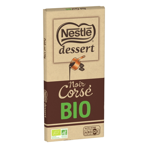 [7613287142917] NESTLE Chocolat Bio noir corsé DESSERT 170 g
