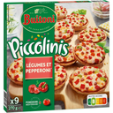 BUITONI Mini pizzas surgelées légumes et pepperoni 270 g