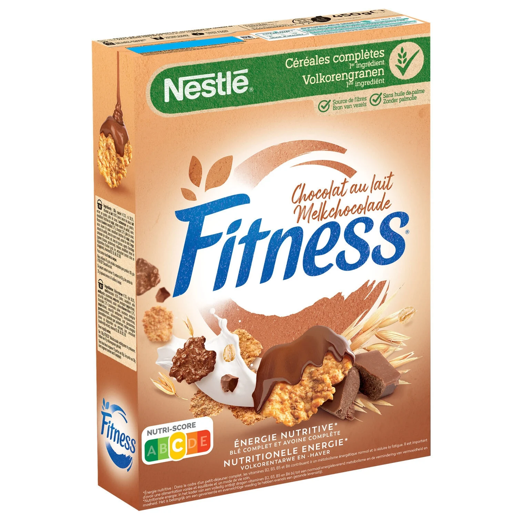 FITNESS NESTLE Cereales con chocolate con leche 450 g
