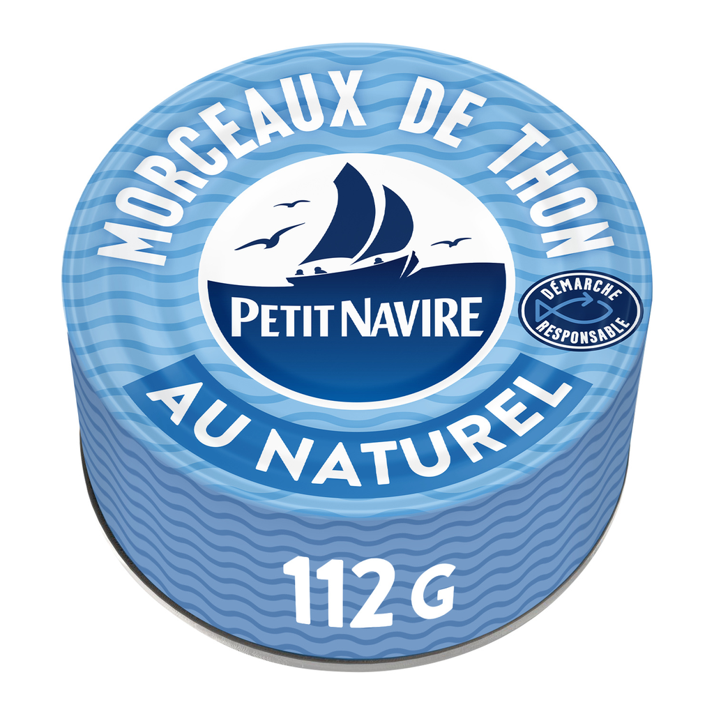 PETIT NAVIRE Trozos de Atún al Natural 112g