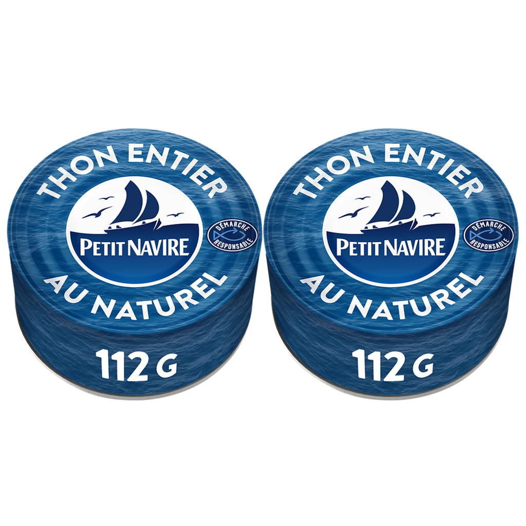 PETIT NAVIRE Responsibly Sourced Tuna in Water 2x112g