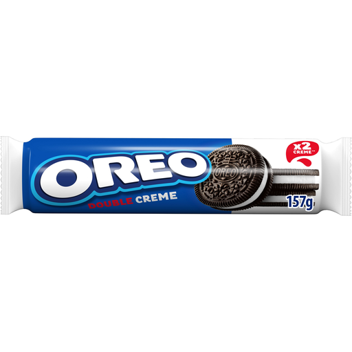 [7622210137258] OREO Double galletas de cacao sabor vainilla 157 g