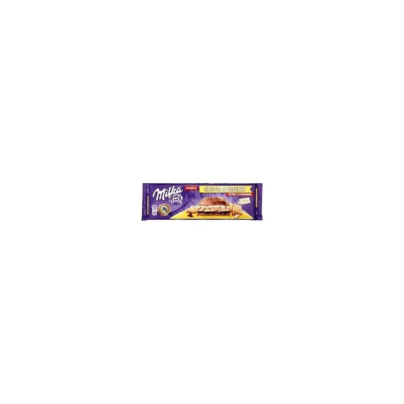 MILA FOOD Tablete de Chocolate Chocoandbiscuit 300 g