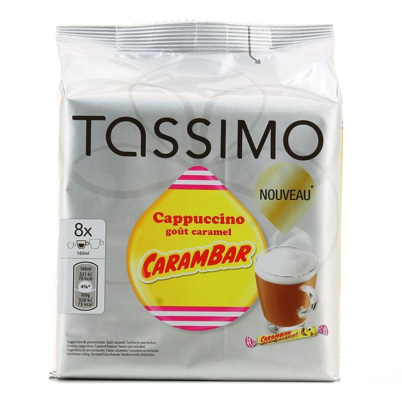 TASSIMO Cappuccino Carambar Cápsulas 332 g