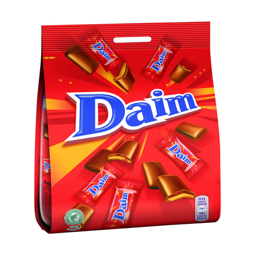 [7622210303646] DAIM Chocolates con leche rellenos de caramelo 200 g