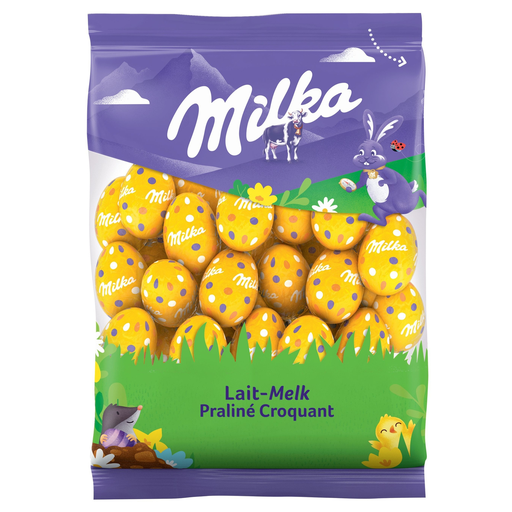 [7622210306159] MILKA Huevos de chocolate con leche de los Alpes 350 g