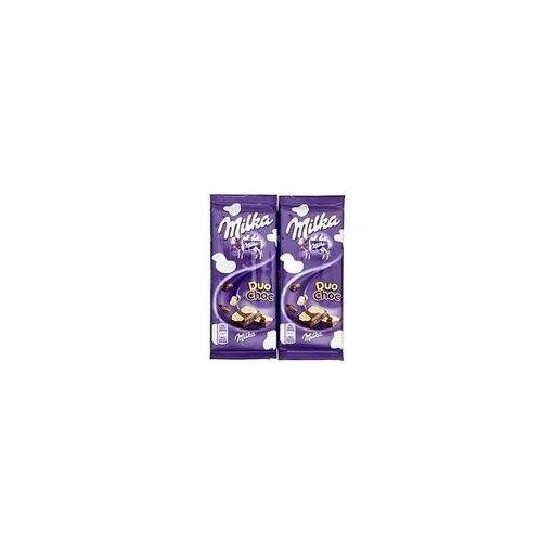 [7622210347275] MILA FOOD Tableta de Chocolate Duo 2 x 100 g
