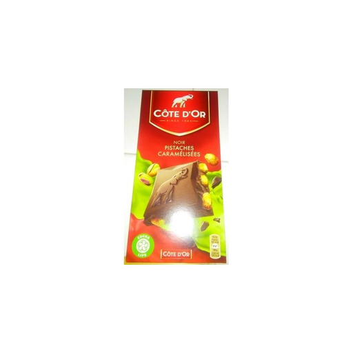 [7622210423245] COTE D'OR Tableta de Chocolate Bloc Noir Pistach D'Or 180 g