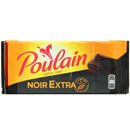 [7622210433794] POULAIN Extra Dark Chocolate Bar 4 x 100 g