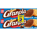 LU Granola Milk Chocolate Shortbread Biscuits 2x200g