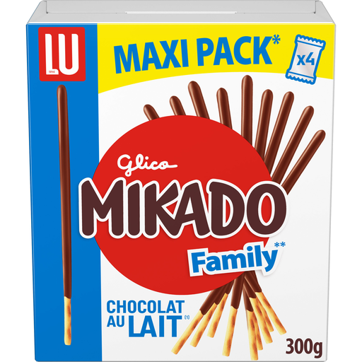 [7622210650115] MIKADO Milk chocolate coated biscuit sticks 300 g