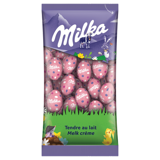 [7622210668875] MILKA Huevo de Chocolate con leche y crema Tendre 500 g
