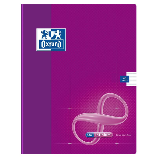 [3020120039596] OXFORD Infini Notebook 24X32 48 Pages Seyes