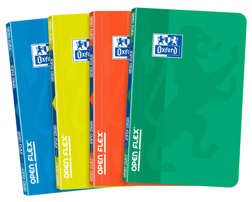 [3020120040103] OXFORD Carnet Openflex agrafé 90X140 96 pages optik l'unité