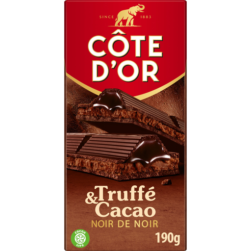 [7622210738769] COTE D'OR Dark chocolate thick praline truffle filling liquid heart 190 g