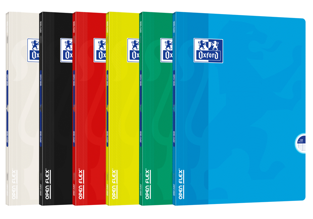 OXFORD Notebook 24x32cm Large Squares 140 Pages Open Flex