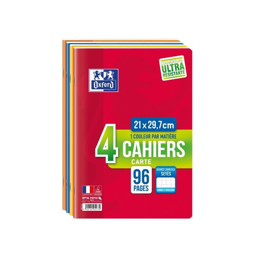 [3020120055770] OXFORD Cuaderno A4 Seyes 96 Páginas