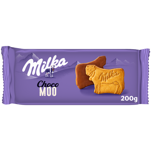 [7622300503079] MILKA Choco Moo milk chocolate coated biscuits 200 g