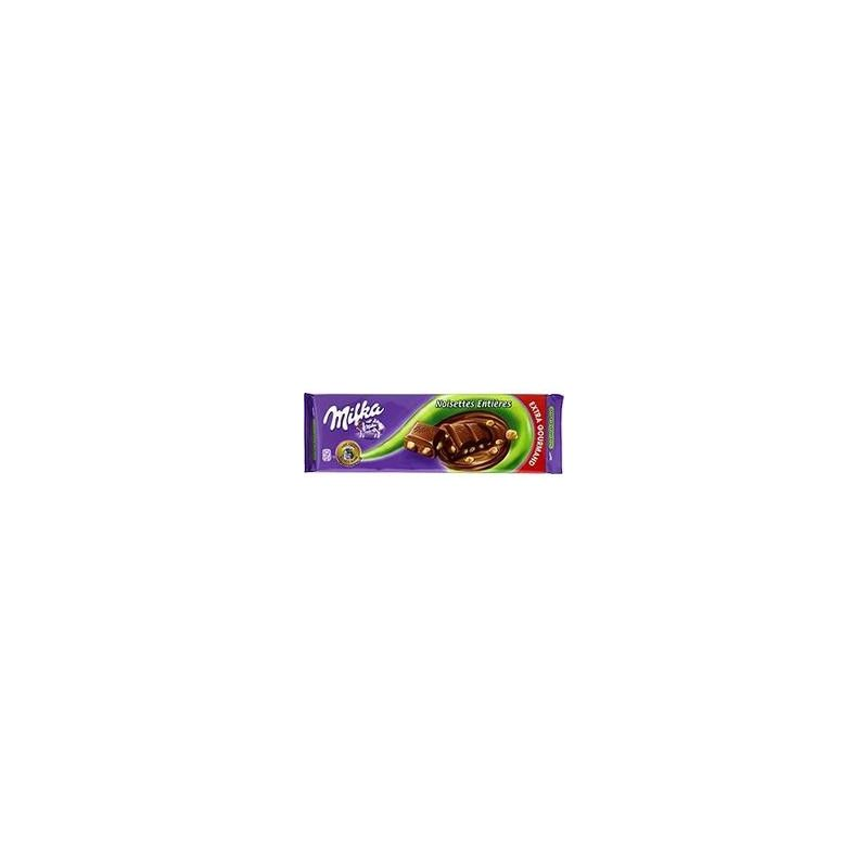 MILA FOOD Whole Hazelnut Chocolate Bar 300 g