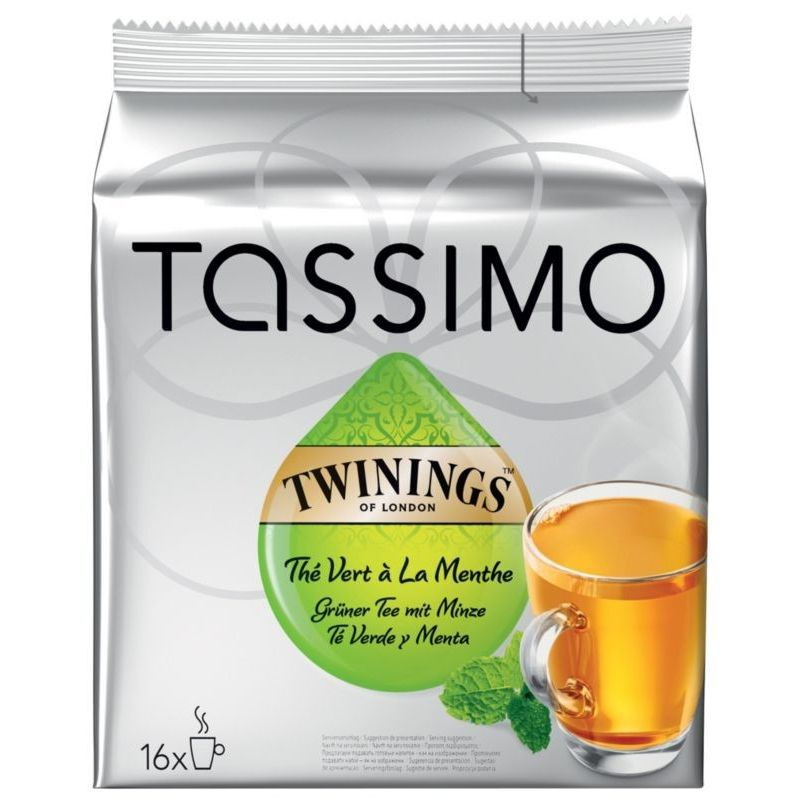 TASSIMO Té Verde Twin 16 Discos 40 g