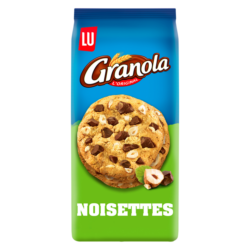 GRANOLA Cookies aux gros éclats chocolat & noisettes 184 g