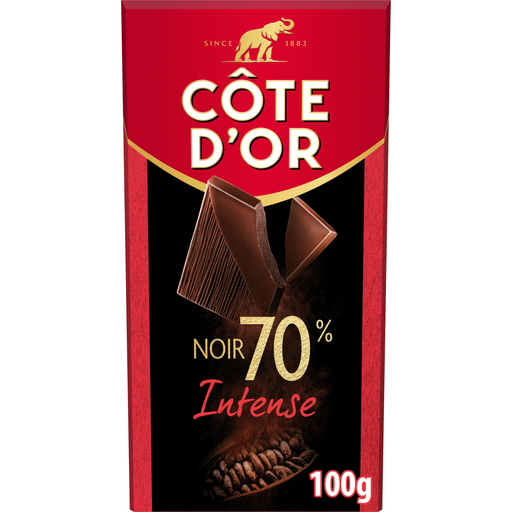 [7622400006753] COTE D'OR Dark Chocolate Extra Tasting 70% Cocoa 100 g
