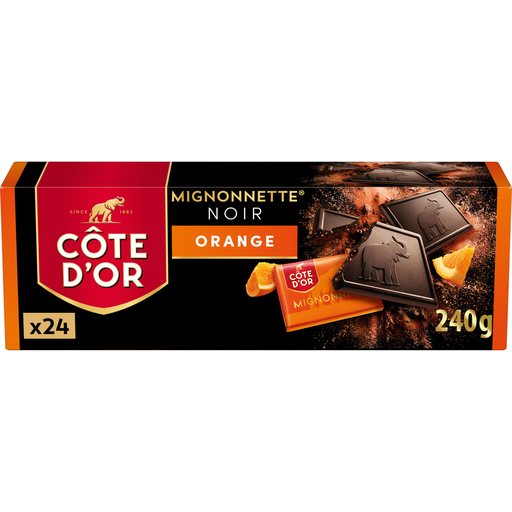 [7622400853210] COTE D'OR Dark chocolate orange mignonnettes 240 g