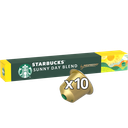 STARBUCKS Nespresso Compatible Coffee Capsules Sunny Day Blend 10 capsules