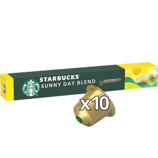 [7630311506873] STARBUCKS Capsules de café compatibles Nespresso Sunny Day Blend 10 capsules