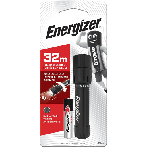 [7638900015119] ENERGIZER Linterna compacta LED X-Focus 1AAA (pila incluida) - 1 unidad