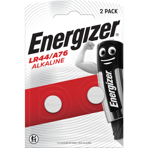 [7638900083071] ENERGIZER Pilha de botão alcalina LR44/A76 x2