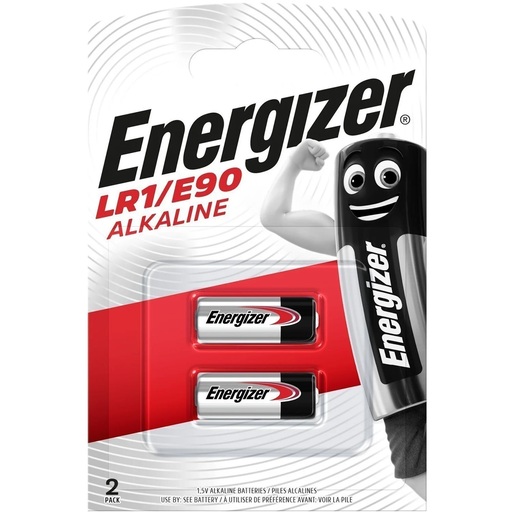 [7638900295634] ENERGIZER Alkaline Button Cell LR1/E90, pack of 2