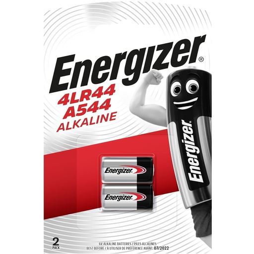 [7638900393354] ENERGIZER Pilas alcalinas A544 6V, lote de 2