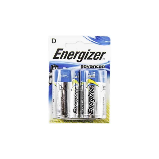 [7638900410426] ENERGIZER Alkaline Battery Advanced LR20 X2