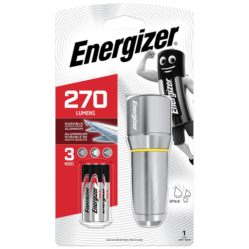 [7638900419580] ENERGIZER Vision HD Flashlight 3 AAA batteries 270 lum