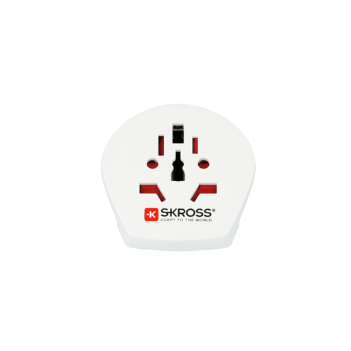 [7640112215546] SKROSS Adaptador de viaje Mundo a Europa