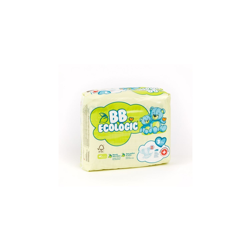 [7640118232080] BB ECOLOGIC Couches Midi Taille 3 4-9 kg